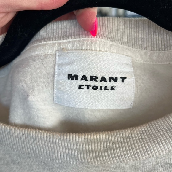 Isabel Marant Etoile houston pullover in faded black and red - Picture 5 of 5